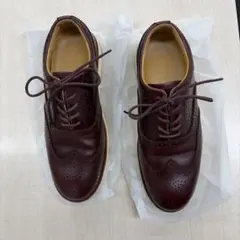 Fred Perry ウィングチップ レザーシューズ - メルカリ
