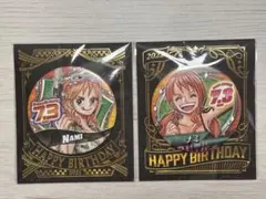 ワンピース ナミ バースデー缶バッジ 2021 2022 セット