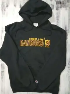 Champion パーカー ブラック 2XL カレッジロゴ ビッグサイズ