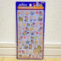 《ディズニー》正規品/ボンボンドロップシールミニ/ズートピア