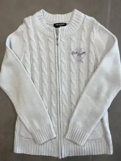 ポンポネット　長袖ニット　140