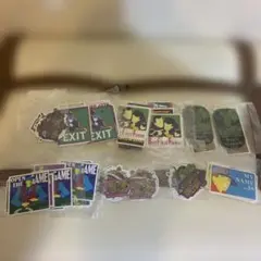 ジョジョワールド 一番くじ L賞 ステッカーアソート 14点セット