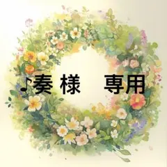 ♪奏様　専用