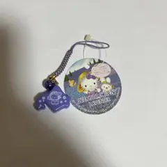 ハローキティ　ノゾキアナネツケ　エンジェル　天使　のぞきあなねつけ　ストラップ ハローキティ ノゾキアナネツケ エンジェル 天使 のぞきあなね