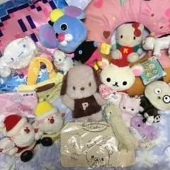 キャラクターグッズ大量まとめ売り　ぬいぐるみ等のセット