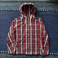 00s old uniqlo チェック柄　ナイロンジャケット