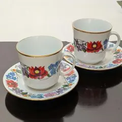 i♡【6点セット】 ハンガリー製 KALOCSA カロチャ 食器セット - メルカリ