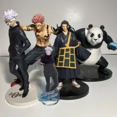 呪術廻戦 フィギュア4体+五条悟 アクリルスタンド全5点セット【即日発送】