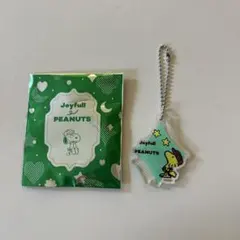 PEANUTS Joyfull スヌーピーキーホルダー　ウッドストック