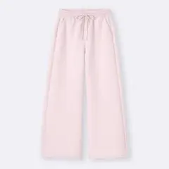 GU パフスウェットバギーパンツ ピンク Mサイズ