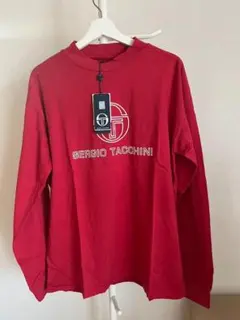 Sergio Tacchini レッド ロングスリーブTシャツ L