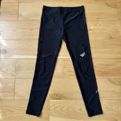 Reebok 黒 スパッツ　ロゴ入　レディース　M