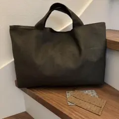 オリーブグリーン トートバッグ 大きめ