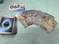 【開封済】ポケカ MEGA スタートデッキ100デッキ番号67 ブイズ他全ミラー