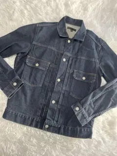 UNIQLO ストレッチデニムジャケット M Gジャン 濃紺 春アウター