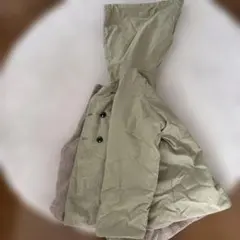 フード付きオリーブグリーンジャケット　小人ジャケット