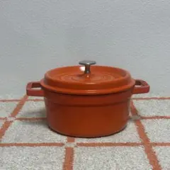 STAUB ストウブ ココットラウンド 20cm オレンジ フランス製 STAUB ストウブ ココットラウンド 20cm オレンジ フランス製 - メルカリ
