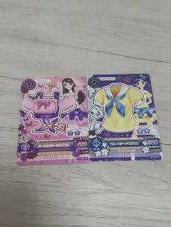 アイカツ 紫吹蘭 霧矢あおい トップスセット