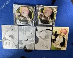 五等分の花嫁　一花　缶バッジ　2つセット　おまけ付き