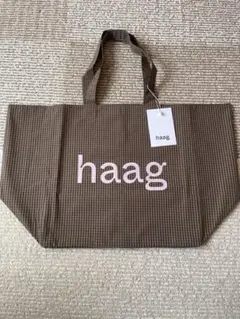 新品】韓国ブランドhaag(ヘイグ) トートバッグ Blue Grey - メルカリ