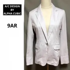 A/C DESIGN BY ALPHA CUBIC テーラードジャケット　薄手