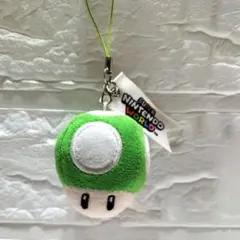USJ スーパーニンテンドーワールド マリオ キノコストラップキーホルダー