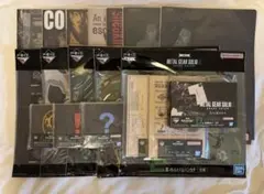 新品D賞E賞F賞G賞コンプリートセット一番くじ METAL GEAR SOLID