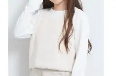 coca キッズ　フェイクファービスチェ　140cm トップス