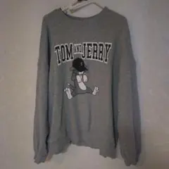 b-ROOM トムとジェリー スウェット グレー　150cm