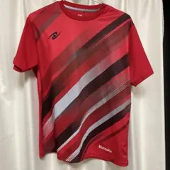 Nittaku 卓球ウェア レッド ストライプ