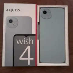 AQUOS wish 4 本体とカバー2個付き
