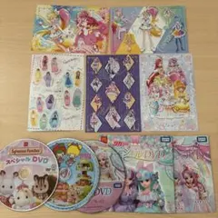 プリキュア　ポストカード５枚 マクドナルド アニメDVDセット 4枚　セット
