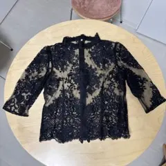 AULA レース　ブラウス　アウラ　刺繍のサムネイル