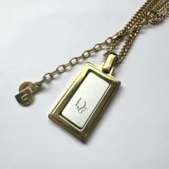 クリスチャンディオール ロゴプレート Dior ネックレス レディース GP