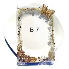 白くま様専用ページ　　② ゴールド　金　蝶　花　猫　硬質ケース　デコ　写真