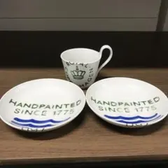 ロイヤルコペンハーゲン　ティーカップ×1　ソーサー×2