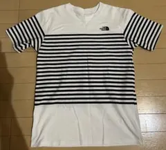 THE NORTH FACE ストライプ Tシャツ（L）