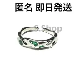 【新品】ジョジョの奇妙な冒険 ハイエロファントグリーン 花京院典明 指輪 送料込