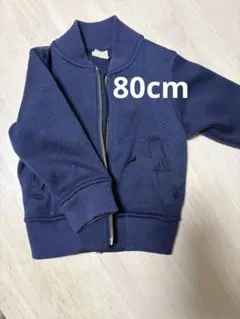 petit main ジャケット 80 ネイビー