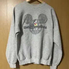 ま*ん様 古着アメカジディズニーワールド 1971 Hanes スウェット ビン