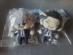 呪術廻戦 にとたん ぬいぐるみ スーツ 五条悟 夏油傑 2体セット