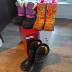 スノーブーツ 長靴（レインシューズ）　size17 、size 18