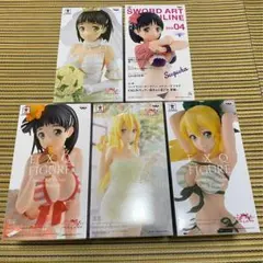 【セット】SAO 直葉 EXQフィギュア5個セット