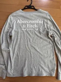 Abercrombie & Fitch グレー 長袖カットソー S