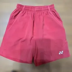 YONEX ハーフパンツ ピンク Lサイズ - メルカリ