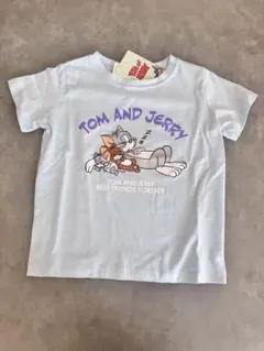 【新品】トムとジェリー キッズ 半袖 Tシャツ 120サイズのサムネイル