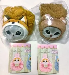 【mofusand にゃんぱんつ！ ぬいぐるみシュシュ】