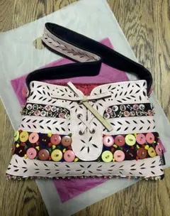 ATAO アタオ ヴィトロ ポシェット ショルダーバッグ モザイク ピンク 