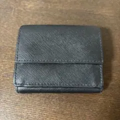 MICHAEL KORS ブラック 三つ折り財布 【購入時の小袋付き】