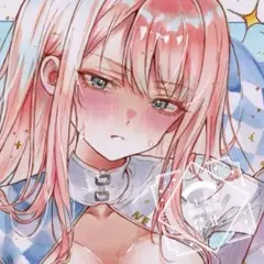 d*9様 一点物 オリジナル 色紙 手描きイラスト アナログ 女の子 創作 原画